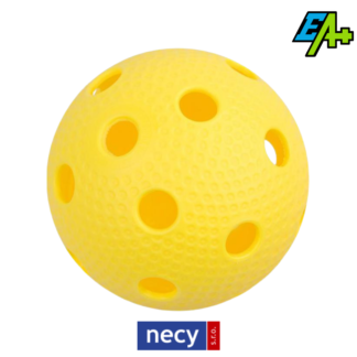 Bola de floorball Necy Bullet amarelo