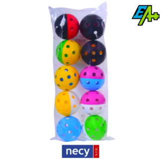 Kit Necy Bullet com 10 bolas 2 cores sortidas 324x324 - Compre equipamentos de floorball!